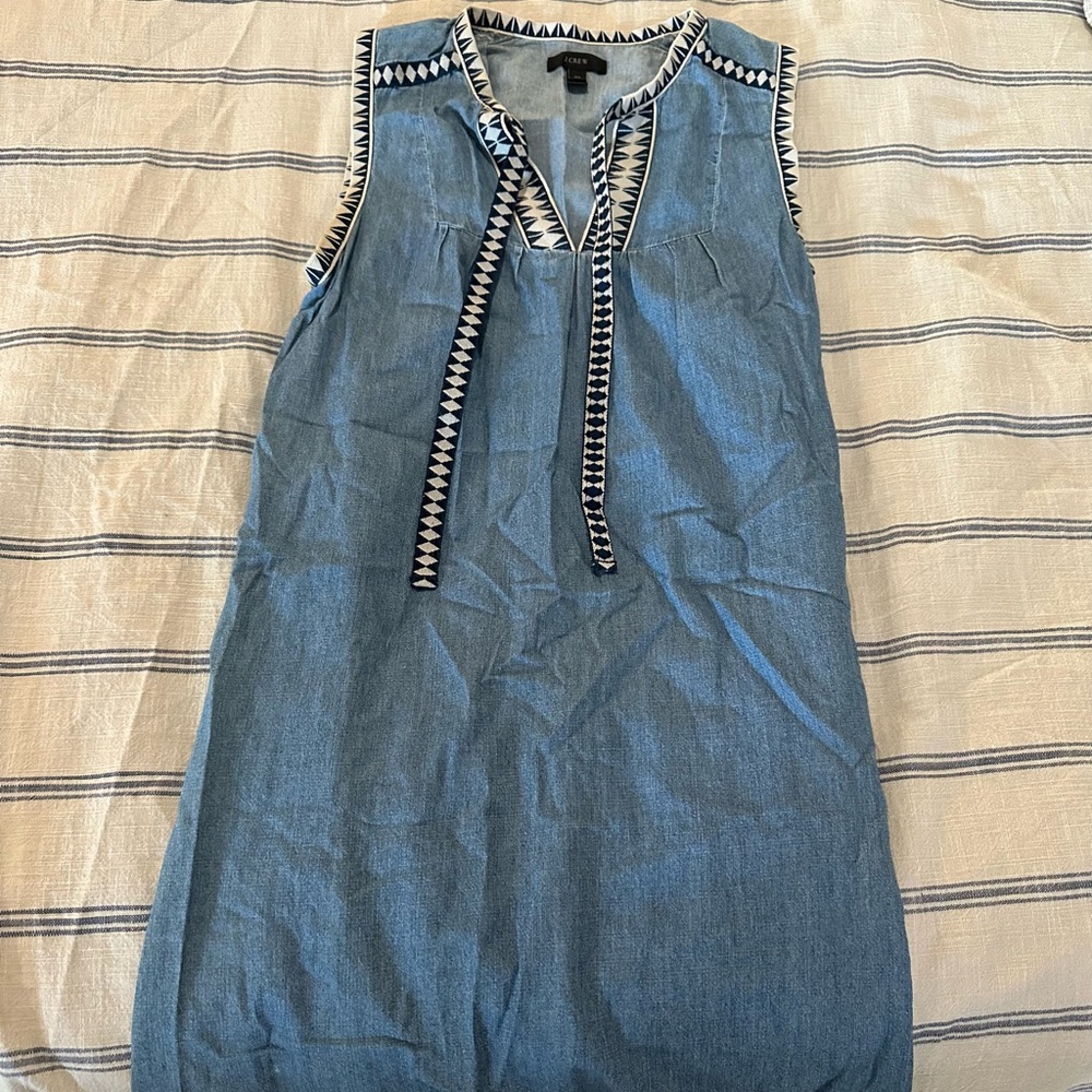 J Crew denim dress